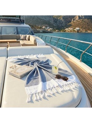 Esranın Dünyası PREMIUM%100 Pamuk Battal Boy Peştemal – 100X180 cm Lüks Plaj Havlusu, Hızlı Kuruyan Kum Tutmaz Şezlong Havlusu, Hafif Seyahat Için Ideal (1, Navi (Lacivet))