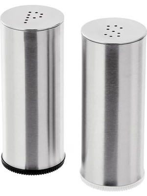 Ikea 802.336.75 Plats Tuzluk ve Biberlik, Paslanmaz Çelik, 2'li Set Ikea