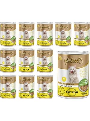 Esranın Dünyası Tavuklu ve Jöleli Yetişkin Kedi Konserve Maması - 400 gr x 12 Adet