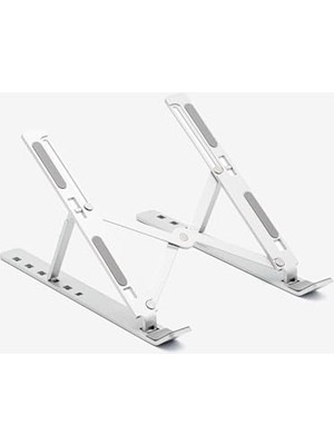 Esranın Dünyası Katlanabilir Metal Laptop Standı, Çok Fonksiyonlu Kullanım