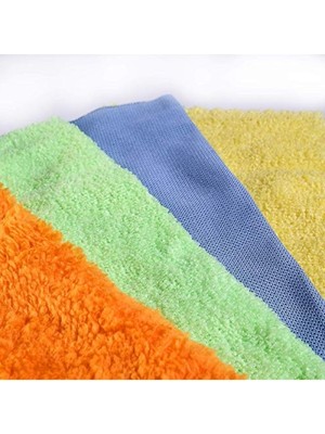 Esranın Dünyası 4’lü Mikrofiber Bez Seti - Çiziksiz Temizlik