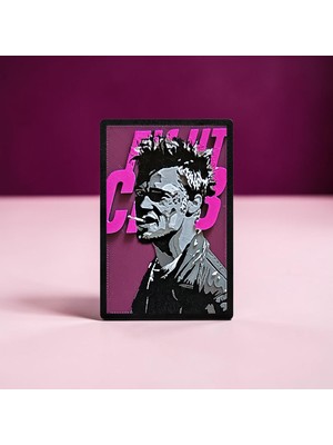 Saes Labs Fight Club Tyler Durden 3D Magnet 6×9 cm