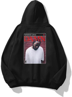 Tarzsokak Unisex Damn Kendrick Lamar Ps2 Sweatshirt Siyah