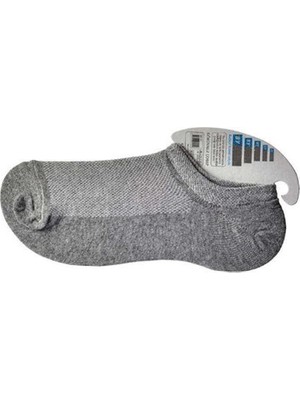 TeOra Store Gri Erkek Görünmez Çorap 12 Çift Mudanis
