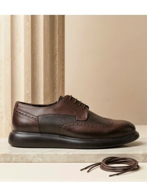 Klasik Erkek Ayakkabı Leosteps Brown Tegan