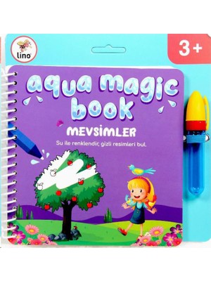 Lisinya Aqua Magic Book Mevsimler Araçlar (Sihirli Boyama Kitabı)