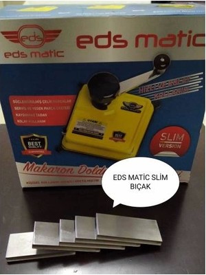 Eds Slim Makinesi Çelik Ürün Kesme Bıçağı ( Lisinya )