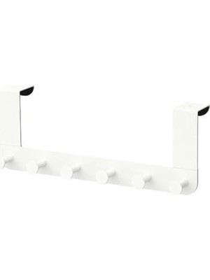Belirtilmemiş 2 x Enudden 6 Askı, Çelik Kapı Askısı, Beyaz