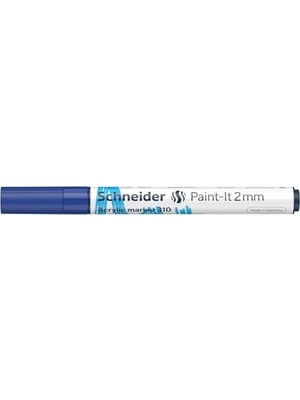 Belirtilmemiş 310 Akrilik Marker 2mm Mavi- 120103