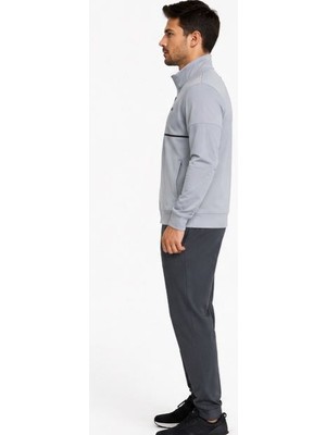 Boss Grafic Gri-Füme Regular Fit MEVSİMLİK İNCE Eşofman Takımı