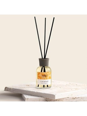Belirtilmemiş Mad Caramel Ortam Kokusu – Karamel, Tarçın ve Vanilya ile Tatlı, Baharatlı ve Sıcak-Bambu Çubuklu 50 ml