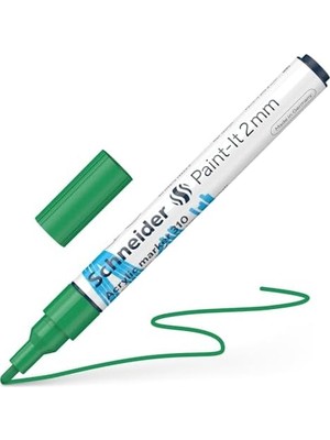 Belirtilmemiş 310 Akrilik Marker 2mm Yeşil- 120104