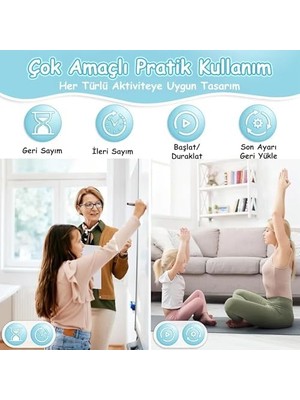 Belirtilmemiş Npo NPT26XB Mutfak,ders,yemek Için 99:59DK Dijital Alarm Kronometre,pomodoro Öğrenci Motivasyon Saat