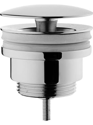Belirtilmemiş Origin A45148 Yuvarlak Lavabo Süzgeci, Universal, Sabit, Krom