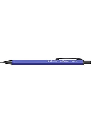 Belirtilmemiş Office Hexagonr Mekanik Kurşun Kalem Lacivert 0.7 mm