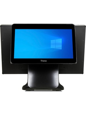 Vira Tiwox TP-5610D, Intel I5 10.nesil, 18.5' Ekran,  13.2' 2. Ekran, 8gb Ram, 128GB Ssd, Endüstriyel, Dokunmatik Pos Pc (Çift Ekran)