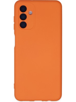 Bezos A04S Nano Içi Kadife Silikon - Turuncu