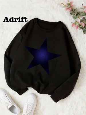 Tarzsokak Yıldız Y2K Harajuka Style Sokak Trend Tasarım Harajuku/gotik Siyah