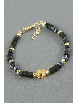 Bijuteri Net Karışık Figürlü Küp Kristal Bileklik