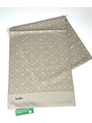 Benetton Elegante Uno Şal 1025-2816 Bej