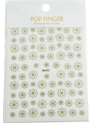 Bijuteri Net Papatya Tattoo Dövme Sticker