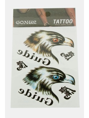 Bijuteri Net Kartal Tattoo Dövme Sticker