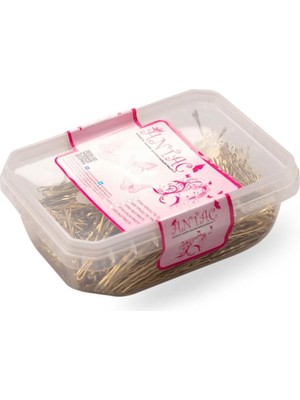 Bijuteri Net Sarı Topuzlu Tel Toka 500 Gr.