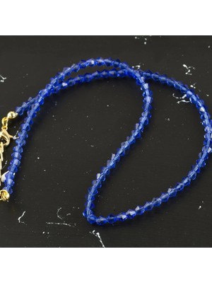 Bijuteri Net 4 mm Kristal Kolye