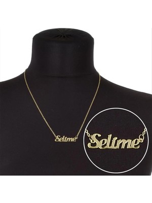 Bijuteri Net Selime Isimli Kolye (Kişiye Özel)