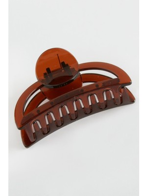 Bijuteri Net Oval Renkli Mandal Toka 8 cm