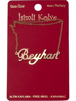 Bijuteri Net Beyhan Isimli Kolye (Kişiye Özel)