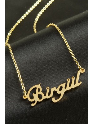 Bijuteri Net Birgül Isimli Kolye (Kişiye Özel)