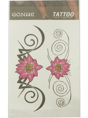 Bijuteri Net Çiçek Tattoo Dövme Sticker