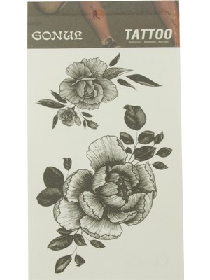 Bijuteri Net Gül Tattoo Dövme Sticker