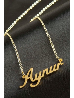 Bijuteri Net Aynur Isimli Kolye (Kişiye Özel)