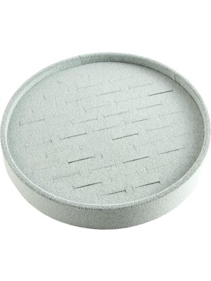 Bijuteri Net Yuvarlak Ahşap Anfora Kumaş Yüzüklük 20 cm