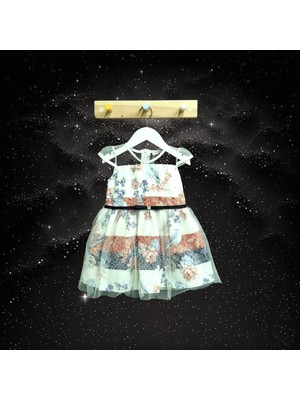 Baby Rose Kız Bebek Yazlık Abiye Elbise
