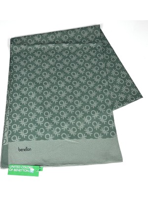 Benetton Elegante Uno Şal 1023-2204 Çağla