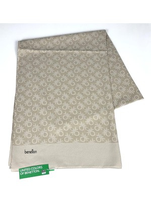 Benetton Elegante Uno Şal 1023-BEJ