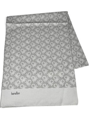 Benetton Elegante Uno Şal 1023-1304 Yeni Gri