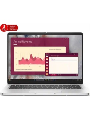 Shopwave Dell Nb Pro 14 Ultra5 235U 16GB 512SSD Dos BTO113_PC14250_U (3 Yıl Yerinde Garanti)
