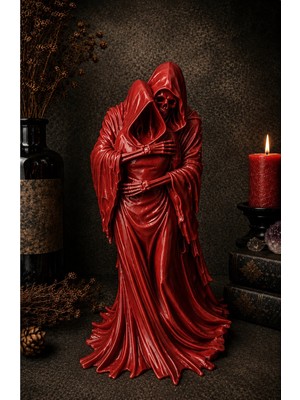 Ognami Gotik Azrail (Grim Reaper) Dekoratif Masaüstü Biblo - 3D Baskı