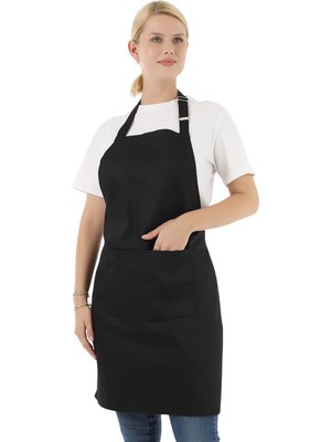 1001 Boyun Ayarlı Erkek ve Kadınlar Için Şef Önlüğü - Boy: 85 cm x En : 55 cm Large Rahat ve Raha