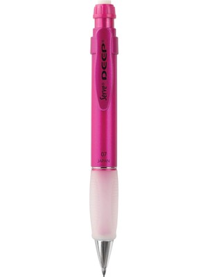Serve Deep Mekanik Kursun Kalem 07MM Metalik Pembe