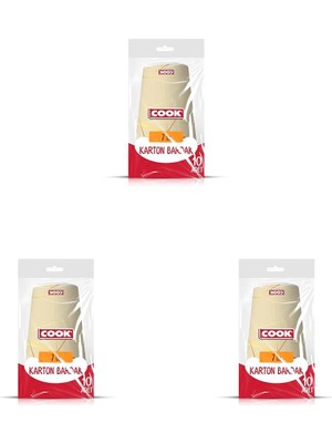 1001 Kağıt Bardak 7 Oz 10'lu (Koli Içi 50 Adet) (3 Paketi)