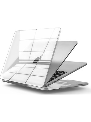 1001 MacBook Pro M1 / M2 13'' ile Uyumlu Sert Polikarbonat Koruyucu Kılıf (A1706/A1708/A1989/A2159/A225