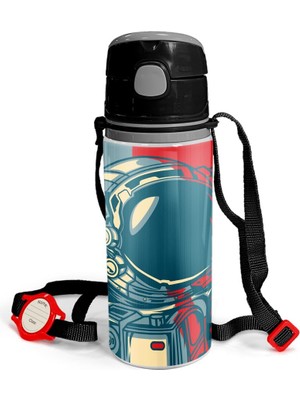 1001 Pipetli Alüminyum Matara (600 Ml)