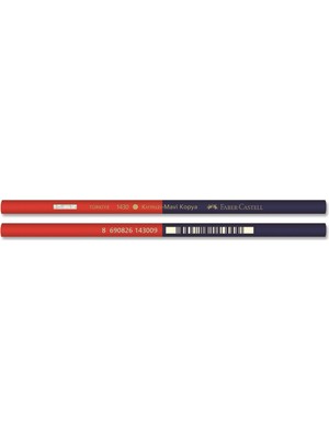 1001 Faber Mavi-Kırmızı Renkli Kurşun Kalem (1131430000)