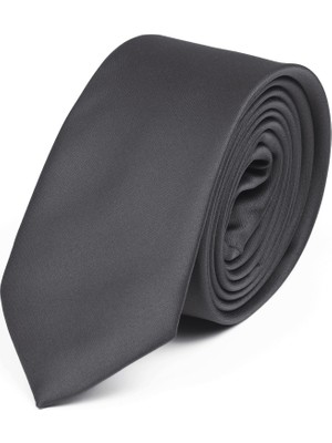 1001 Mat Saten 6 cm Klasik Erkek Kravat