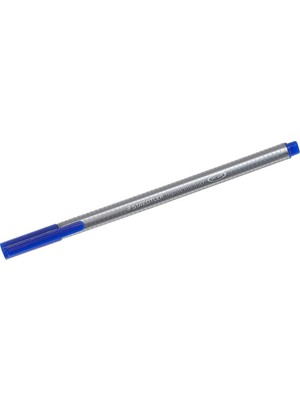 1001 3343 Triplus Fineliner Keçeli Kalem, 0.3 mm Uç, Su Bazlı Mürekkep, Mavi